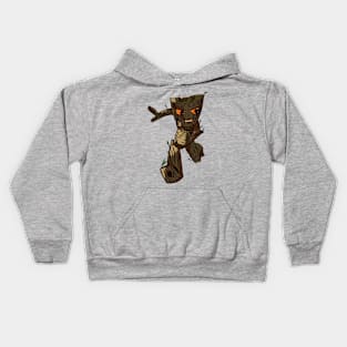 Teen Age Groot Kids Hoodie